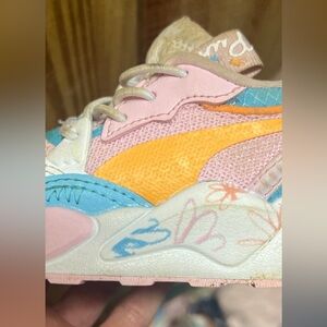 Puma toddler tennis shoes